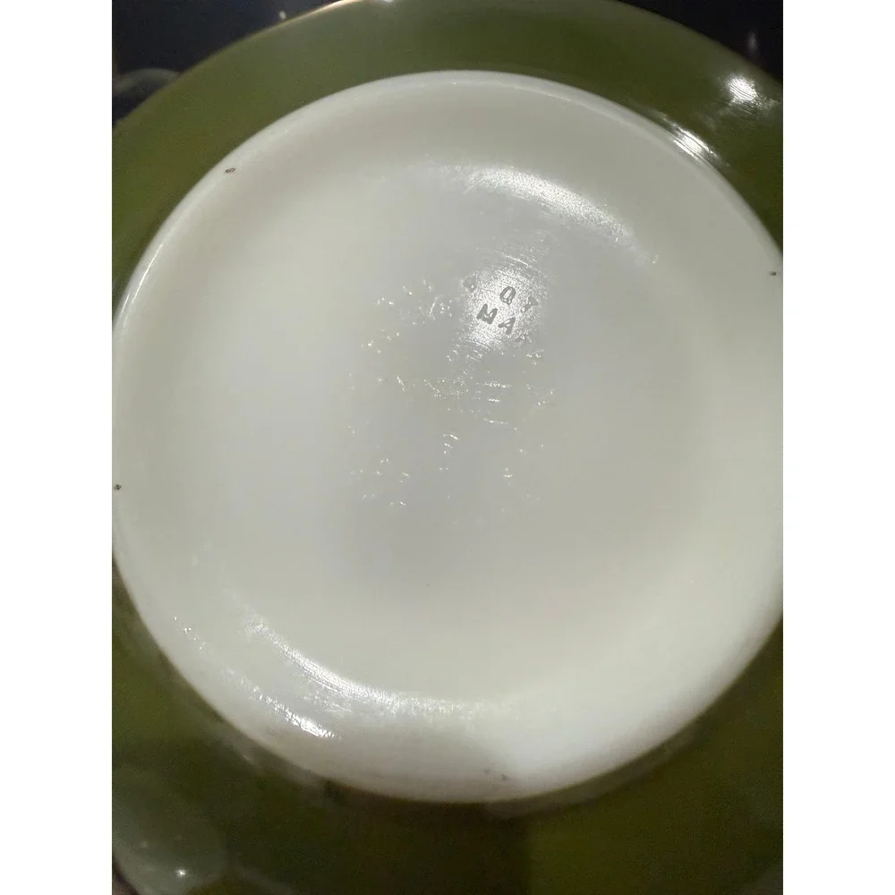 Pyrex vintage verde